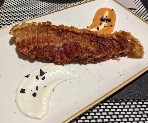 Carne madurada a la brasa